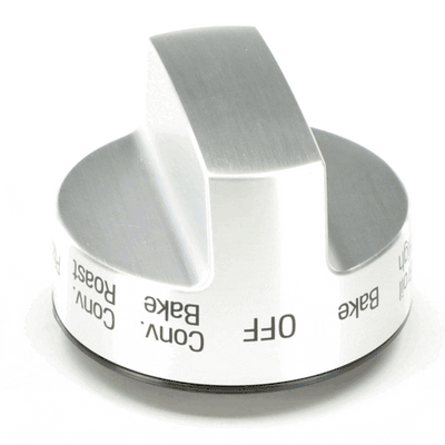 LG Part# AEZ74453501 Burner Knob (Stainless) - Genuine OEM