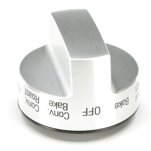 LG Part# AEZ74453501 Burner Knob (Stainless) - Genuine OEM