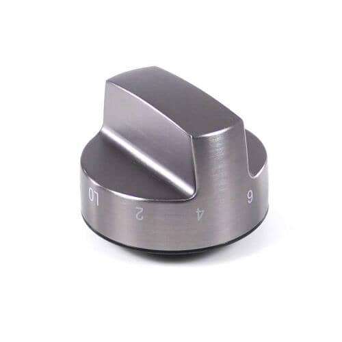 LG Part# AEZ74453509 Burner Knob (Gray) - Genuine OEM