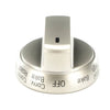 LG LSG4513ST Burner Infinite Control Knob (Stainless) Genuine OEM