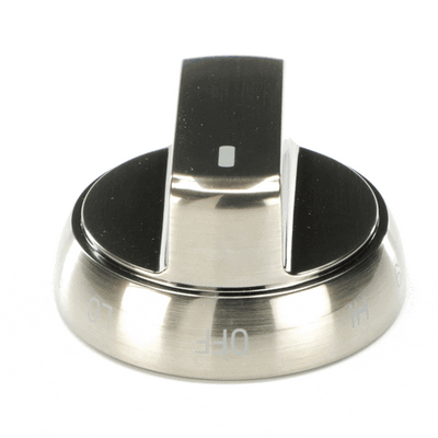 LG Part# AEZ74533308 Burner Control Knob - Stainless (OEM)