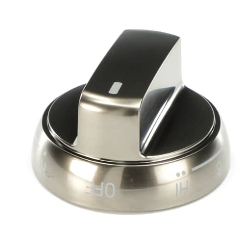 LG Part# AEZ74533309 Burner Knob - Stainless (OEM)