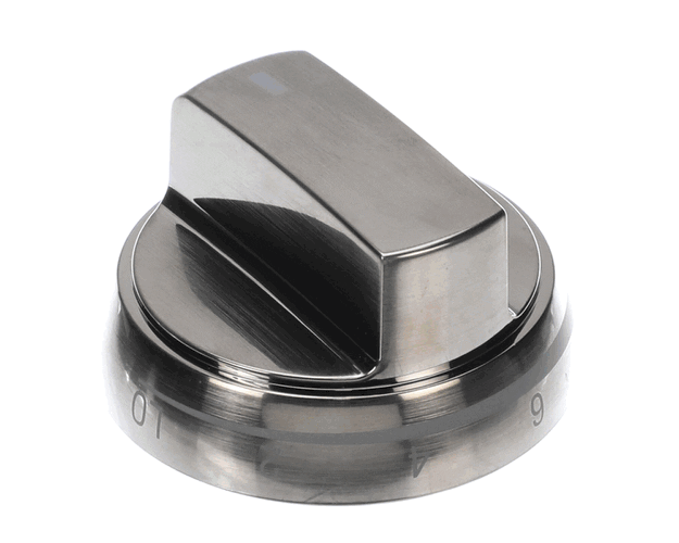 LG Part# AEZ74533311 Burner Knob (Stainless) - Genuine OEM