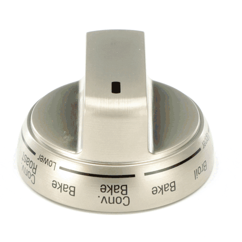 LG Part# AEZ74533341 Burner Knob (Aluminum) - Genuine OEM