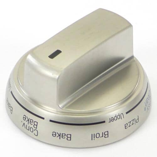 LG Part# AEZ74533341 Burner Knob (Aluminum) - Genuine OEM