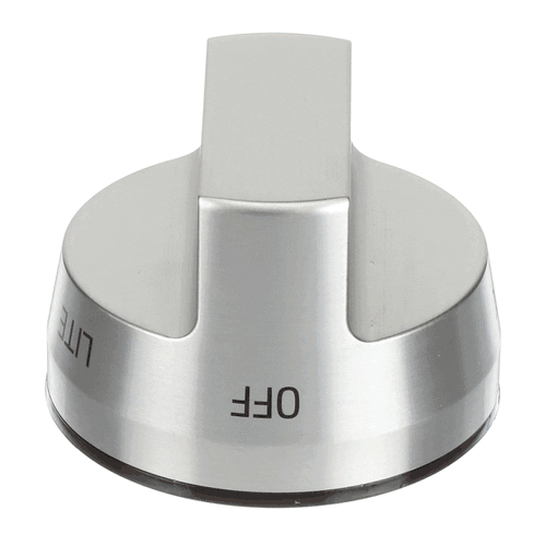 LG Part# AEZ74653701 Burner Knob (Aluminum) - Genuine OEM
