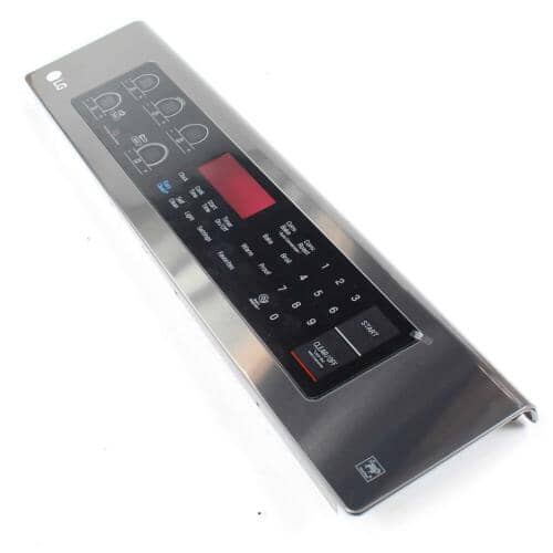 LG Part# AGM73551674 Touchpad Control Panel - Stainless (OEM)