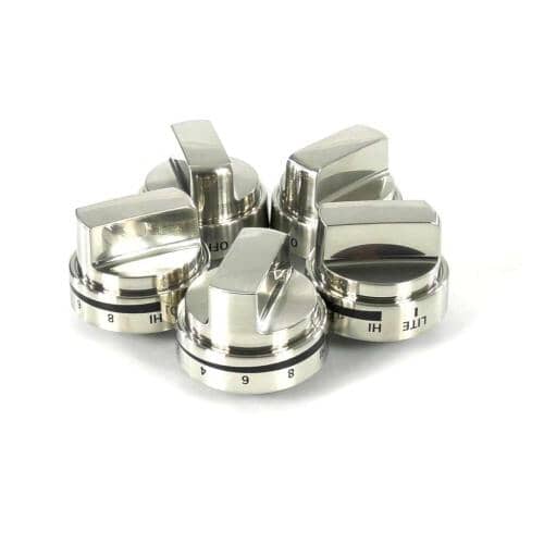 LG Part# AGM73689620 Range Surface Burner Knob Set (OEM)