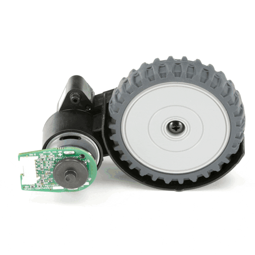 LG Part# AJW73110501 Left Wheel Assembly - Genuine OEM