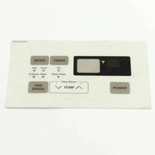 LG Part# MDD62482603 Membrane Overlay (White) - Genuine OEM