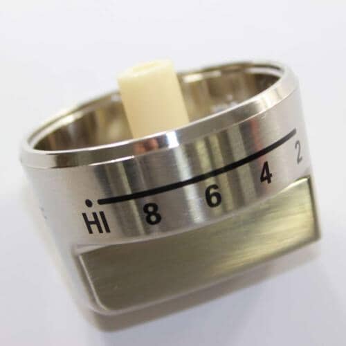 LG Part# MEY61844902 Burner Knob Stainless - Genuine OEM