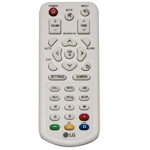 LG Remote Controller - MKJ50025126