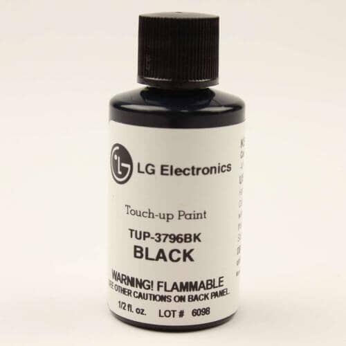 LG Part# TUP-3796BK Touch Up Paint - Black 1/2oz (OEM)