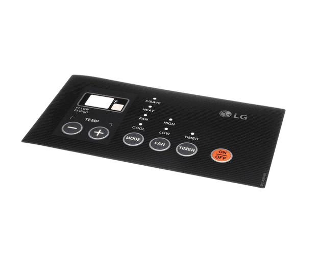 LG Part# 3831A20145E Control Panel Overlay (OEM)