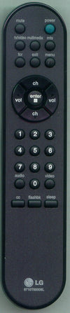 LG Remote Controller - 6710T00008L
