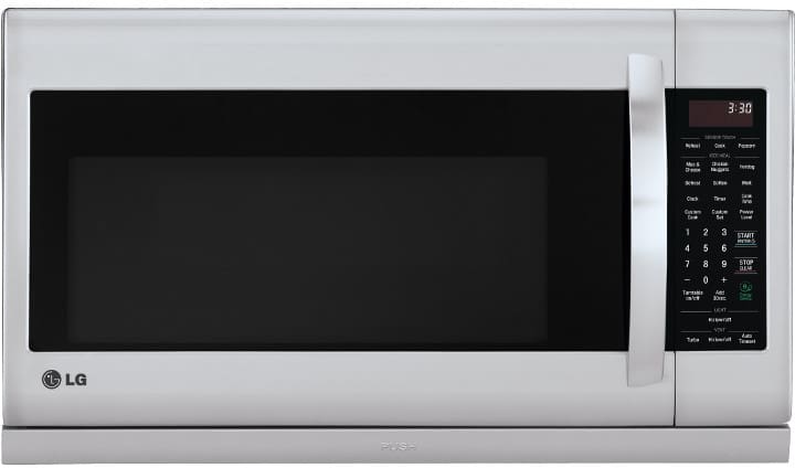 LG LMH2235ST 2.2 cu. ft. Over-the-Range Microwave Oven with Sensor Cooking, ExtendaVent 2.0, EasyClean, QuietPower Ventilation, Rapid Defrost, 2.2 cu. ft. Capacity