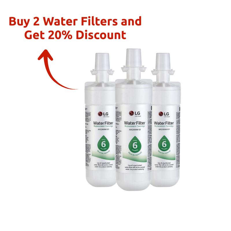 LG Water Filter Lt700P 3 Pack - LT700P-3