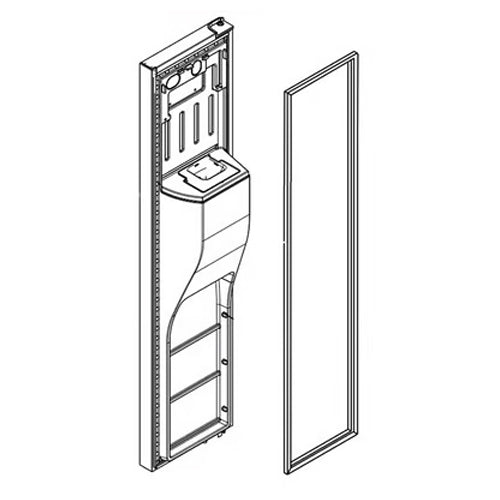 Midea Wheel Assembly - 301161660047