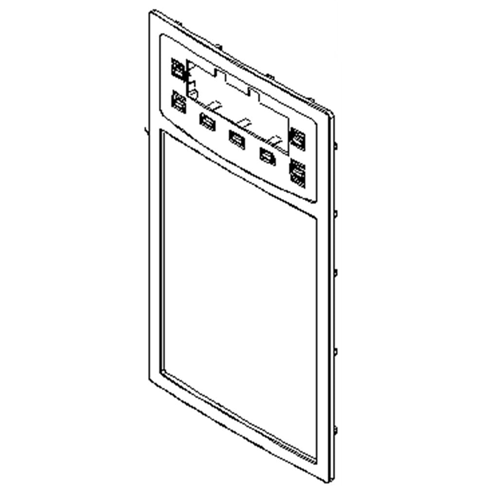 LG Part# MCK62546805 Dispenser Cover (Black) - Genuine OEM