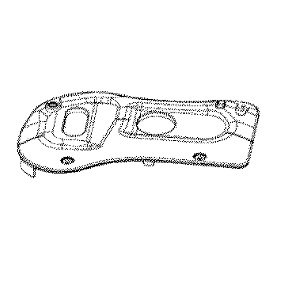 LG Part# MCK67654301 Heater Cover - Genuine OEM