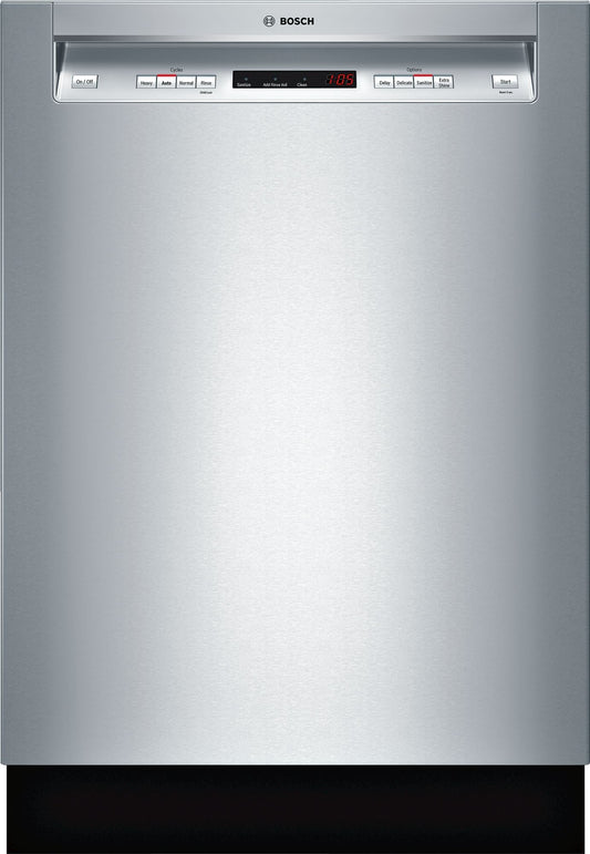 Bosch SHE53T55UC/07 Full Console Dishwasher With 15 Place Setting Capacity