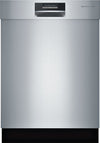 Bosch SHE9PT55UC/73 Benchmark Series 24 Inch Built In Recessed Handle Dishwasher - Stainless Steel
