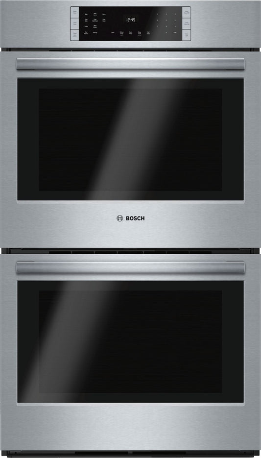 Bosch HBL8651UC/03 800 Series Double Wall Oven 30'' Stainless Steel