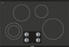 Bosch NEM5066UC/01 500 Series Electric Cooktop 30'' Black, Surface Mount Without Frame