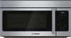 Bosch HMV3053U/01 300 Series Over-The-Range Microwave 30'' Left Side opening Door, Stainless Steel
