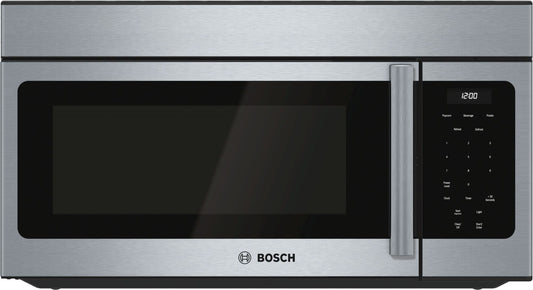 Bosch HMV3053U/01 300 Series Over-The-Range Microwave 30'' Left Side opening Door, Stainless Steel