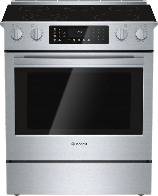 Bosch HEI8054U/05 800 Series Electric Slide-In Range 30'' Stainless Steel