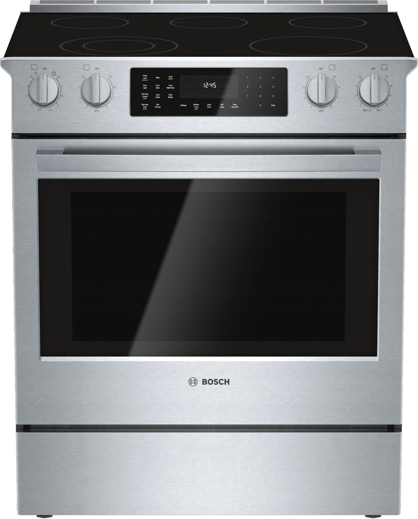 Bosch HEI8054U/02 800 Series Electric Slide-In Range 30'' Stainless Steel