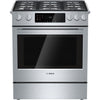 Bosch HGI8054UC/07 800 Series Gas Slide-In Range 30'' Stainless Steel
