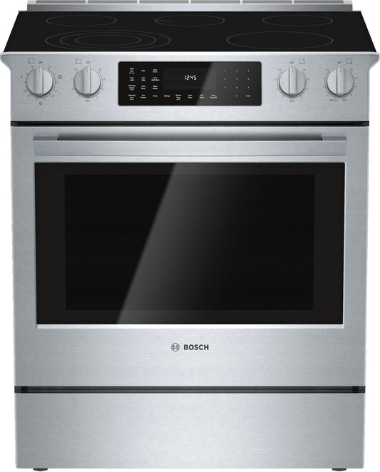 Bosch HEIP054U/01 Benchmark® Electric Slide-In Range 30'' Stainless Steel