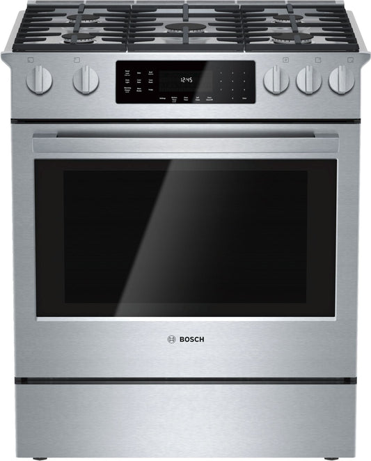 Bosch HGIP054UC/10 Benchmark® Gas Slide-In Range 30'' Stainless Steel