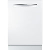 Bosch SHP878WD2N/11 800 Series Dishwasher 24'' Custom Panel Ready White