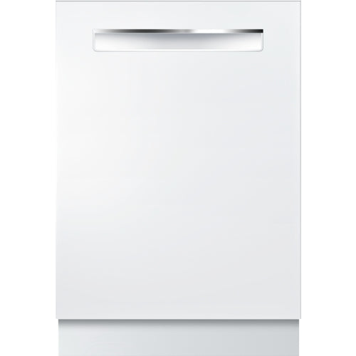 Bosch SHPM65W52N/10 500 Series Dishwasher 24'' Custom Panel Ready White