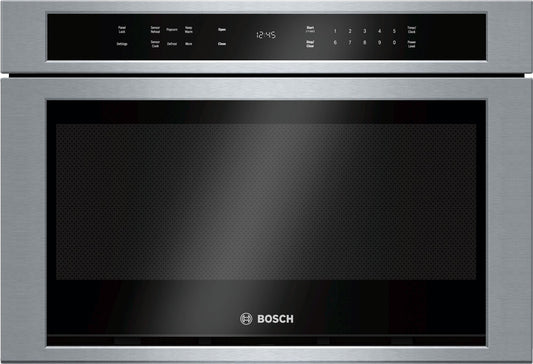Bosch HMD8451UC/04 800 Series Drawer Microwave 24'' Stainless Steel