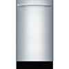 Bosch SPX68U55UC/58 800 Series Dishwasher 17 3/4'' Stainless Steel