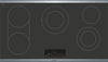 Bosch NET8668SUC/01 800 Series Electric Cooktop 36'' Black, Surface Mount Without Frame