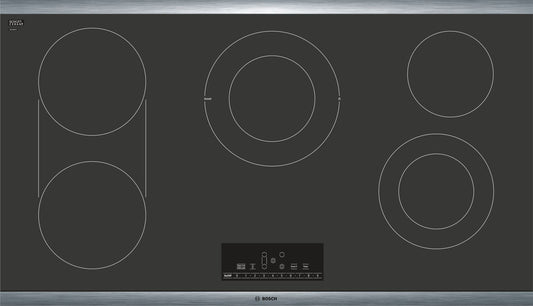 Bosch NET8668SUC/01 800 Series Electric Cooktop 36'' Black, Surface Mount Without Frame