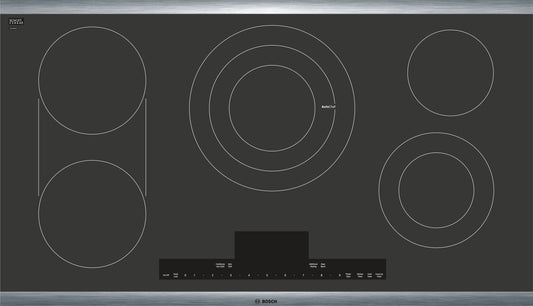Bosch NETP668SUC/01 Benchmark® Electric Cooktop 36'' Black, Surface Mount Without Frame