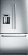 Bosch B26FT80SNS/04 French Door Bottom Freezer Refrigerator, 3 Doors Stainless Steel
