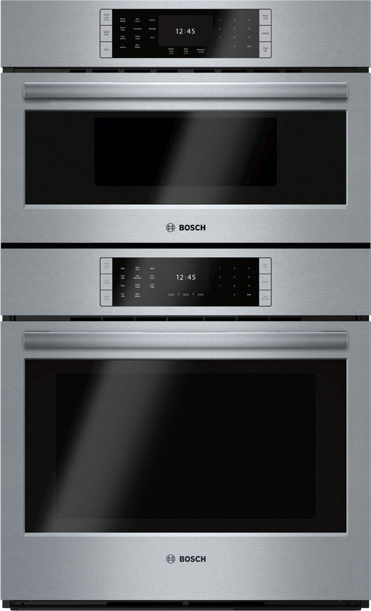 Bosch HBLP752UCC/02 30 Inch Combination Speed Oven With True Convection, Ecoclean