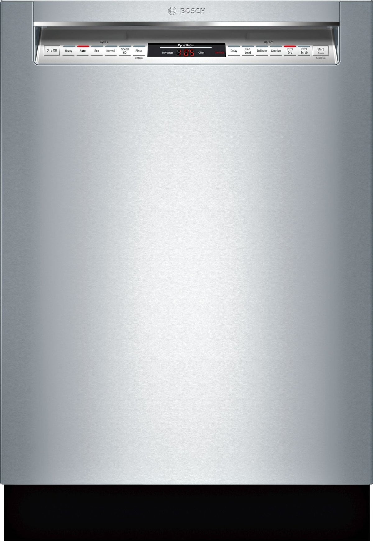 Bosch SHE878WD5N/10 800 Series Dishwasher 24'' Stainless Steel