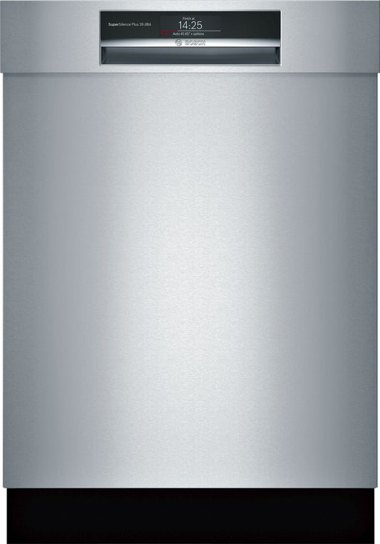 Bosch SHE89PW55N/10 Benchmark® Dishwasher 24'' Custom Panel Ready Stainless Steel