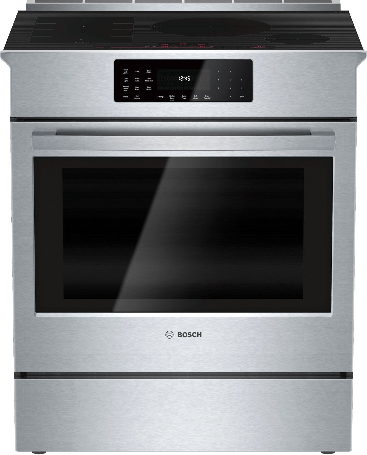 Bosch HIIP055U/02 Benchmark® Induction Slide-In Range 30'' Stainless Steel