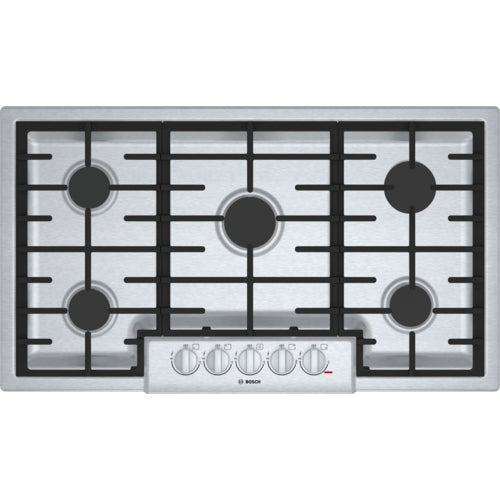 Bosch NGM8656UC/01 800 Series Gas Cooktop 36'' Stainless Steel