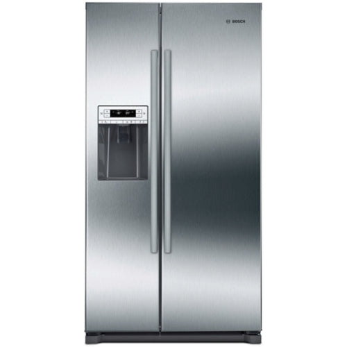 Bosch B20CS30SNS/04 300 Series Freestanding Counter-Depth Side-By-Side Refrigerator 36'' Easy Clean Stainless Steel