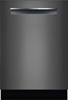 Bosch SHPM78Z54N/18 800 Series Dishwasher 24'' Black Stainless Steel
